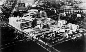 view 'Burroughs Wellcome Chemical and Galenical works', New York.