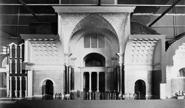 Baths of the Roman Emperor Diocletian in Rome, 295 A.D.