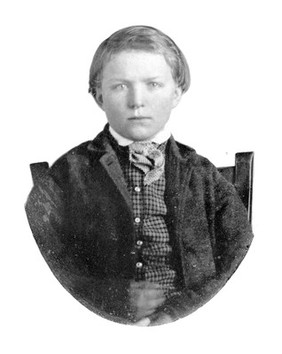 H.S. Wellcome aged eleven