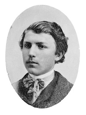 Portrait of H.S. Wellcome aged about 16