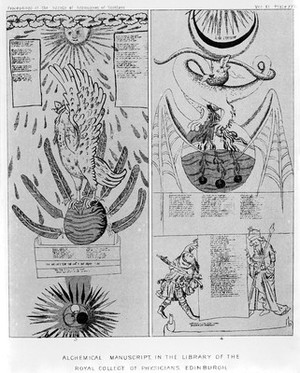 view Alchemical Manuscript