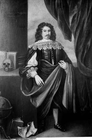 view Portrait of Charles Bernard (1660-1711). Full length, standing