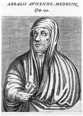 Portrait of Avicenna; anon.,