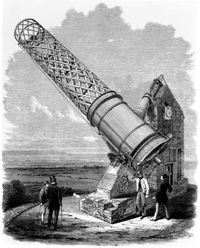 M0009423: The great equatorial telescope for Melbourne