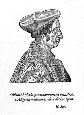 Portrait of Jean François Fernel [1497? – 1558], a French physician