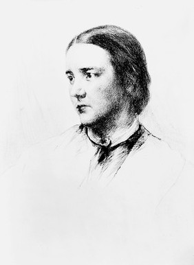 M0009767: Portrait of Sophia Jex-Blake (1840-1912)