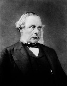 Joseph Lister, Baron Lister. Photogravure.