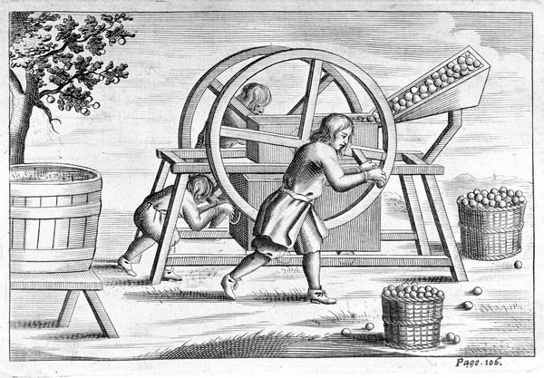 Cider press, 17th century