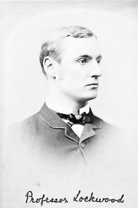 Charles Barrett Lockwood. Photograph by G. Jerrard.