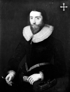 Portrait of Richard Banister (aged 50). From the Collection of the Royal College of Surgeons