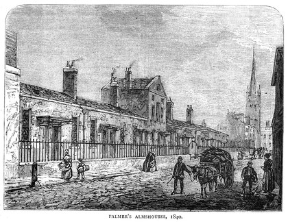 Palmer's almshouses, 1840