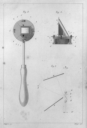 M0010474: Helmholtz's ophthalmoscope