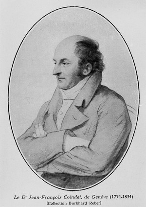 view Portrait of Dr. Jean-Francois Coindet