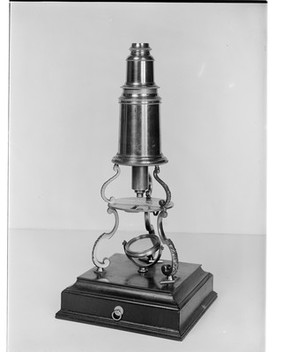 All brass Culpeper type of Microscope, circa 1780