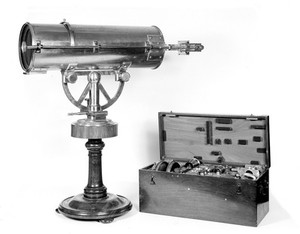 view Lucernal microscope of very large size by Adams, who invented the Lucernal Microscope. He only made one other of this particular type.