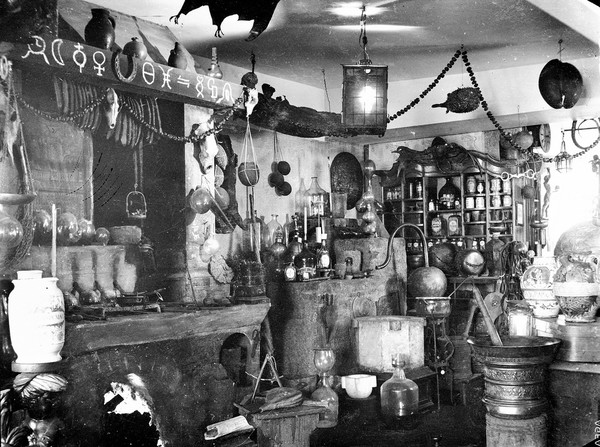 Reconstruction of an apothecary's shop