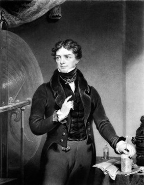 M0011250: Portrait of Michael Faraday (1791-1867)