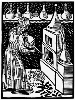 A pictorial history of chemistry / by Fritz Ferchl and A. Süssenguth.