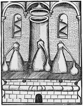 Liber de arte Distillandi de Compositis. Das buch der waren kunst zu distillieren die Composita und simplicia, und dz Buch thesaurus pauperum, Ein schatz d'armen genant Micarium, die brösamlin gefallen von den büchern d'Artzny, und durch Experiment von mir Jheronimo brūschwick uff geclubt und geoffenbart zu trost denen die es begeren / [Hieronymus Brunschwig].