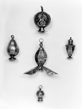 Silver pomanders of the 17th century