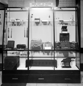 Wellcome Exhibition: The History of Pharmacy.