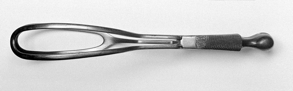 Obstetrical forceps, type known as Ziegler's, 1850