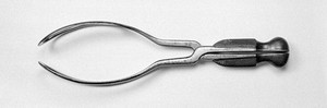 view Obstetrical forceps, type known as Ziegler's, 1850