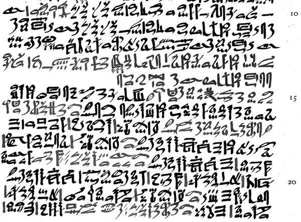 Papyros Ebers : das hermetische Buch über die Arzeneimittel der alten Ägypter in hieratischer Schrift / herausgegeben mit Inhaltsangabe und Einleitung versehen von Georg Ebers. Mit hieroglyphisch-lateinischem Glossar, von Ludwig Stern. Mit Unterstützung des Königlich Sächsischen Cultusministerium.