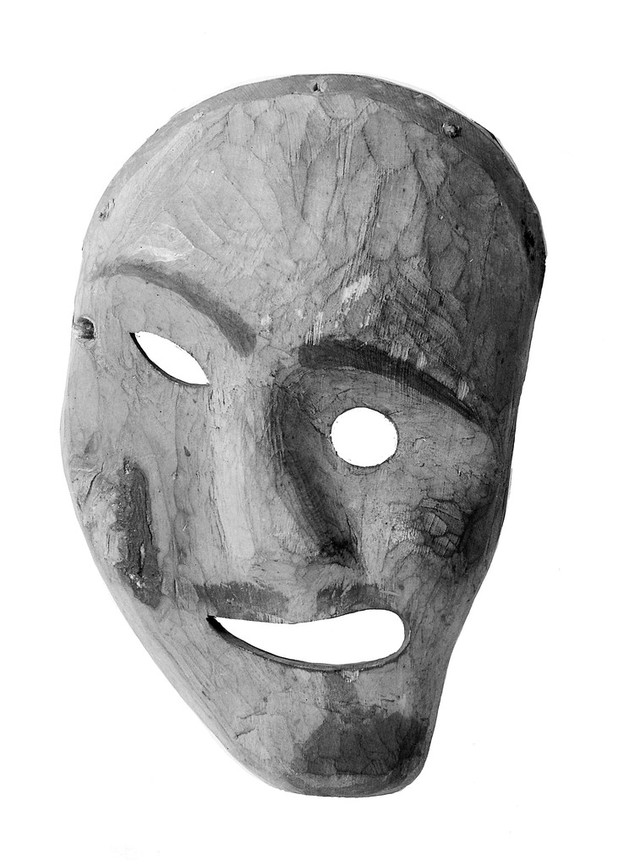 Mask used by 'Eskimo' shaman in causation of illness. | Wellcome Collection