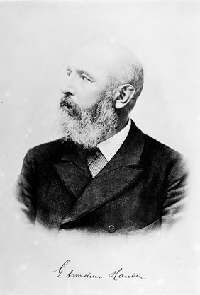 Portrait of G.H.A. Hansen.