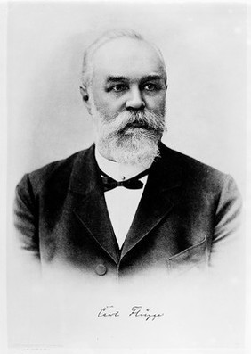 Portrait of C.G.F.W. Flugge, professor at Breslau