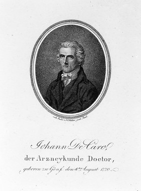 Jean de Carro 1770-1857. One of the first to adopt vaccination and introduced the practice in parts of Central Europe.