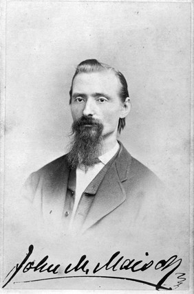 John Michael Maisch. Photograph by F. Gutekunst.