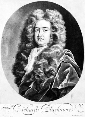 Portrait of Sir Richard Blackmore.