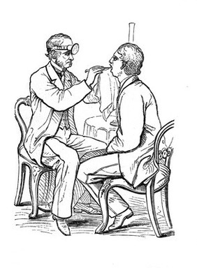 The laryngoscope : directions for its use, and practical illustrations of its value in the diagnosis and treatment of diseases of the throat and nose two lectures delivered at the Royal College of Physicians / by George Johnson.