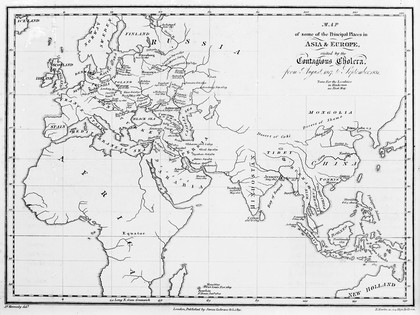 The history of the contagious cholera; with facts explanatory of its origin and laws, and of a rational method of cure / By James Kennedy.