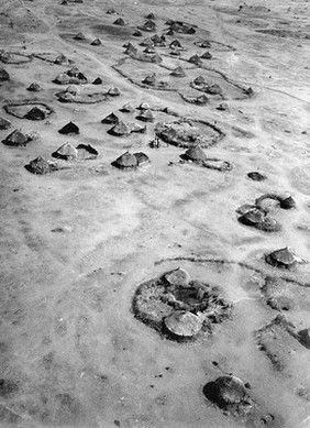Wellcome excavations in Sudan: aerial photograph