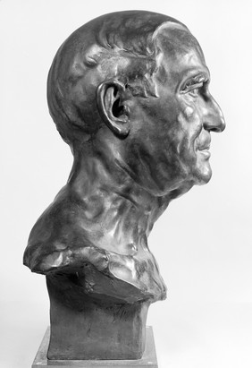 Bust of Henry Wellcome by E. Simone