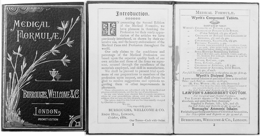 Medical Formulae... 2nd edition, 1881