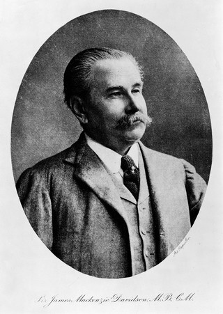 M0013472: Portrait of James Mackenzie Davidson (1858-1919)