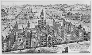 view Hospital for the sick poor, Marylebone Infirmary.