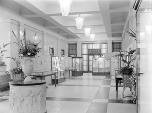 view M0013673: Wellcome Historical Medical Museum exhibition: Centenary of the birth of Paul Ehrlich, general view