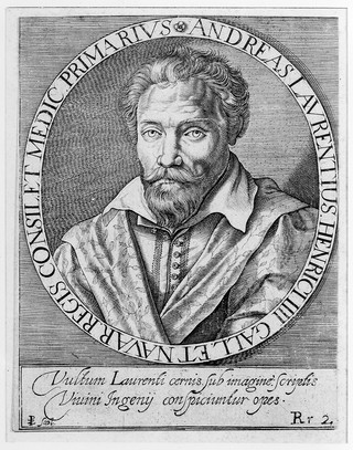 M0013756: Portrait of Andre Du Laurens (1558-1609)