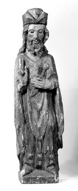 M0014050: Statue of Saint Herbot / M0014051: Statue of Saint Jonas (Yon) / M0014052: Saint Bartholomew, Apostle