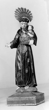 M0014095: Statue of Saint Anthony of Padua (also known as Saint Anthony of Lisbon) / M0014096: Statue of Saint Michael the Archangel / M0014097: Statue of Saint Euphemia