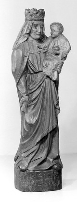 M0014099: Our Lady, the Virgin Mary, represented as trampling upon a heretic / M0014100: Statue of Our Lady of Treguron / M0014101: Statue of Our Lady of Deliverance