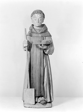 M0014119: Statue of Saint Fiacre