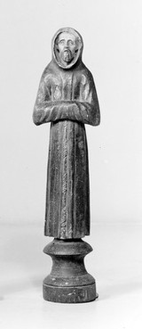 M0014136: Statue of Saint Francis of Assisi / M0014137: Statue of Saint Cecilia / M0014138: Statue of Saint Jerome / M0014139: Statue of Saint Sebastian
