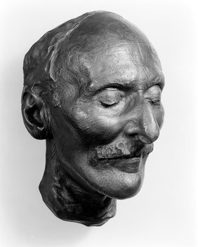 Death mask; Max Neubyrger.