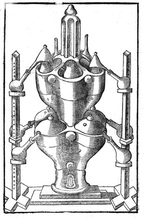 Le vray et methodique cours de la physique resolutive, vulgairements dite chymie. Représenté par figures generales et particulieres. Pour connoistre la theotechnie ergocosmique, c'est à dire l'art de Dieu en l'ouvrage de l'univers / Par Annibal Barlet.